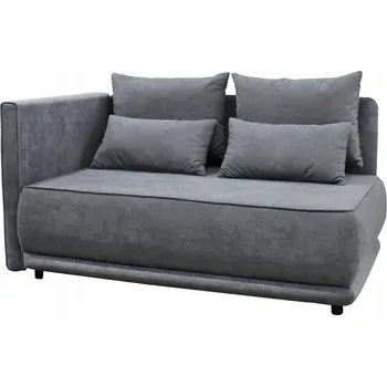 Pohovka Pohovka Kondela 157 x 100 cm látka černo-šedá