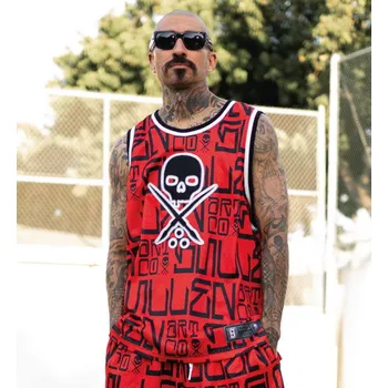 Pánské tílko tílko pánské - MEAS - SULLEN - SCM7018_RD - XL