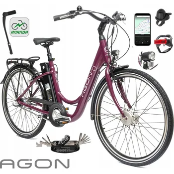 Elektrokolo Elektrokolo Dámské Městské 26" SHIMANO Nexus Hliníkové S aplikací 2025