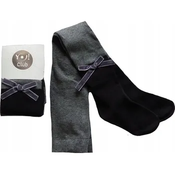 YOCLUB dětské vícebarevné punčocháče z bavlna, velikost 92