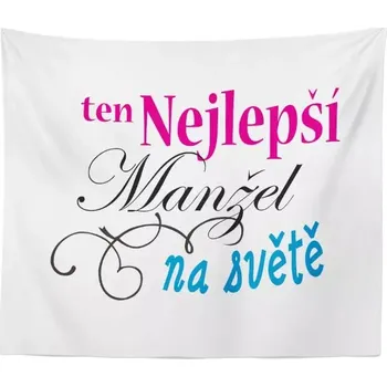 deka Sablio Deka Ten nejlepší manžel na světě: 150x120 cm