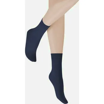 Dámské ponožky Měkké, hladké ponožky z tenké bavlna HUDSON SALLY námořnická modrá MARINE 35-38