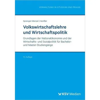 Volkswirtschaftslehre und Wirtschaftspolitik - Sprenger-Menzel, Michael Thomas P. [DE] (2025, Brožovaná, KSV Mediengesellschaft)