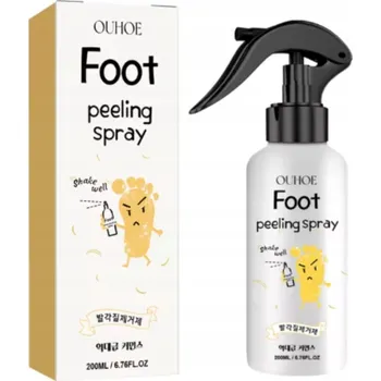 Péče o nohy ÚČINNÝ Peeling na nohy a Paty, ODSTRAŇUJE ZTVRDLOU KŮŽI, 200 ml