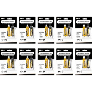 Průmyslové lepidlo 10x Dvousložkové epoxidové lepidlo – silná univerzální epoxidová pryskyřice