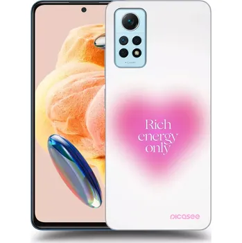 Pouzdro na mobilní telefon Picasee silikonový černý obal pro Xiaomi Redmi Note 12 Pro 4G - Rich Energy