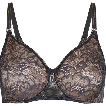 Souprava dámského spodního prádla Dámská krajková podprsenka Marc&André W25-0661 grafit velikost 85D