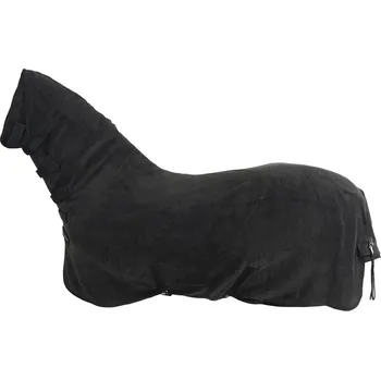 Vybavení pro koně BACK ON TRACK Deka odpocovací Supreme Back on Track, s krkem, černá Délka zad: 165 cm