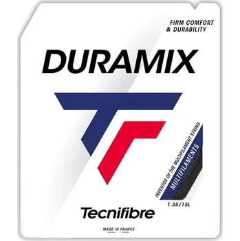 Raketový sport Tenisový výplet Tecnifibre Duramix H.D. (12 m) Černý (1.25 mm)