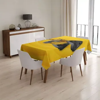 ubrus Sablio Ubrus Wall-E robot Žlutý - 130x170 cm