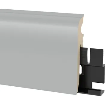 soklová lišta SOKLOVÁ LIŠTA 3 VIGO 60 TMAVĚ ŠEDÁ 2,2 M