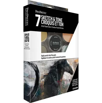 Sada 7 suchých pastelů Sketch&Tone, Panpastel