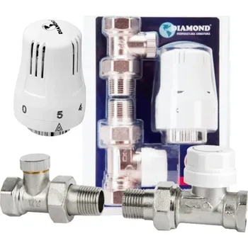 Ventil Termostatická sada přímá Diamond ART.411.ZEST.TERM.PR