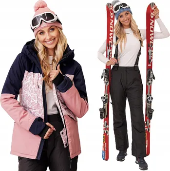 Snowboardové kalhoty ZIMNÍ KOMBINEZA NA SVAH LYŽAŘSKÁ NA LYŽE SNOWBOARD TEPLÁ L