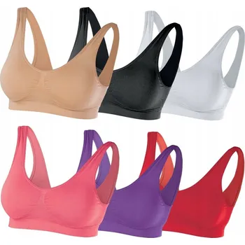 Podprsenka SlimMaxx bezešvá podprsenka bez kostic, vícebarevná, velikost L