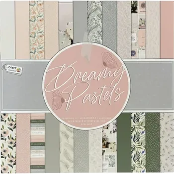 Umělecký papír Creative Craft Group Sada oboustranných papírů 30,5×30,5cm Dreamy Dastels