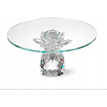 Podnos na dort na noze pro dort LUXITO Lotos 30x14cm