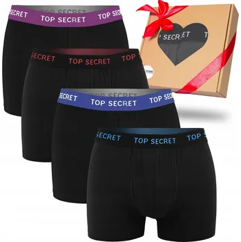 Podprsenka Top Secret Sada pánských boxerek KOM4 4 Ks XL