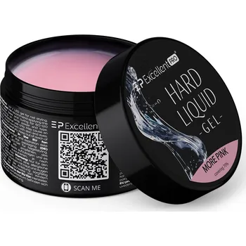 Lak na nehty Excellent PRO gel HARD LIQUID 50g VÍCE PINK BEZ TPO