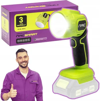 AKUMULÁTOROVÁ DÍLENSKÁ SVÍTILNA LED 20V NAC SMART (BEZ AKUMULÁTORU)