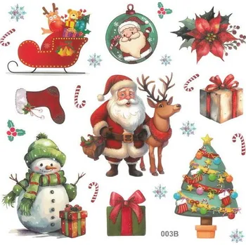 samolepka FANDY Samolepky papírové Christmas 04