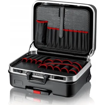 Kufr na nářadí Knipex 515x430x280 mm, 31 kapes, zapínání na zip