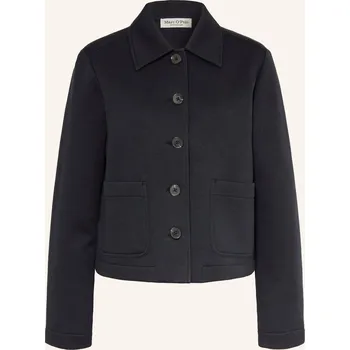 Dámský blejzr Marc O'polo Dámská Žerzejová Bunda Hranatého Střihu, tmavě...