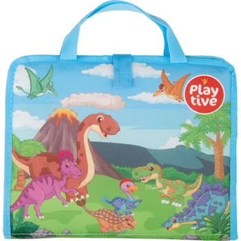 omalovánky Playtive Cestovní podložka na malování (dinosaurus)
