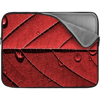pouzdro na notebook Sablio Obal na notebook Červený list - 17"