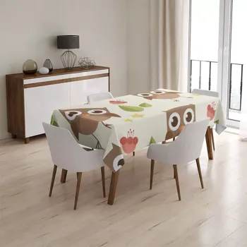 ubrus Sablio Ubrus Sovy - 130x130 cm