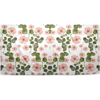 Osuška Sablio Ručník Jarní květy - 50x100 cm