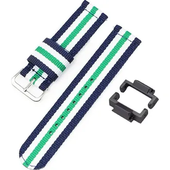 Řemínek na hodinky Textilní řemínek Ricardo 16mm (pro Casio G-Shock GA-2100/GA-2110, DW-5600, GW-6900), barevný V6, NATO, + adaptér