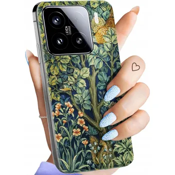 Pouzdro na mobilní telefon Zadní Kryt Hello Case pro Xiaomi 15 zelený