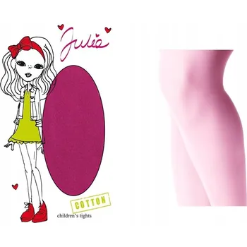 Dětské růžové bavlna Punčocháče , velikost 128