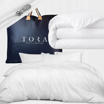 Povlečení POVLEČENÍ 140x200 SET + 2 POVLEČENÍ NA POLŠTÁŘ 50X70 SUPER HOTELOVÉ se zipem