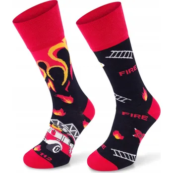 Dámské oblečení Comodo Ponožky hasičské, vícebarevné, velikost 35-38