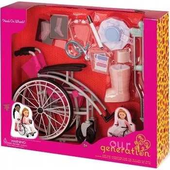 Příslušenství pro panenky – nemocniční vozík OUR GENERATION
