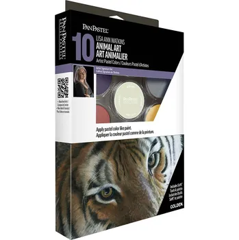 Sada suchých pastelů PanPastel - 10 Animal Art