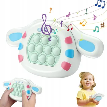 Herní konzole ELEKTRONICKÁ HRA POP IT ANTISTRESOVÁ KONZOLE Quick push / Rychlý stisk