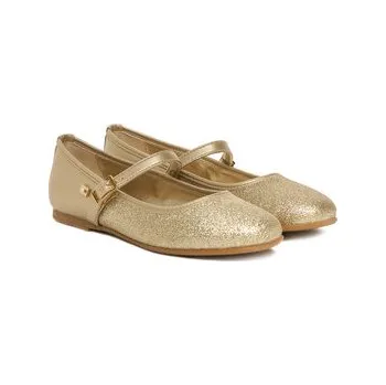 Dámské baleríny Baleríny Tommy Hilfiger Ballerina T4A3-33930-0572 S Zlatá 40