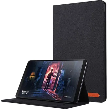 Pouzdro na tablet VSECHNONAMOBIL 127670 FABRIC Zaklápěcí kryt pro Samsung Galaxy Tab A 10.1 2019 (T515 / T510) černý