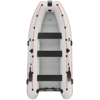 Člun Kolibri KM-400DSL šedá, hliníková podlaha