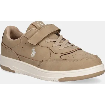 Chlapecká obuv Dětské tenisky Polo Ralph Lauren MASTERS COURT II PS béžová barva, RL03405256 80X, EUR 34