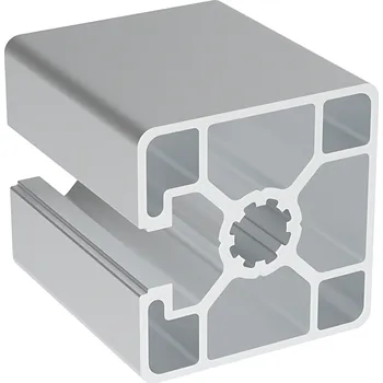 Stavební profil Alusic Hliníkový profil BH 45-10, 45x45, s 1 drážkou, lehký