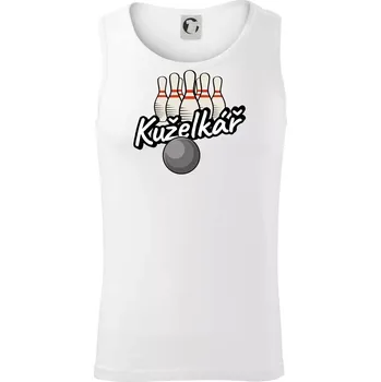 Pánské termoprádlo Kuželkář - Kuželky - Tílko pánské Core - XL ( Bílá )