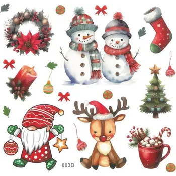 samolepka FANDY Samolepky papírové Christmas 02