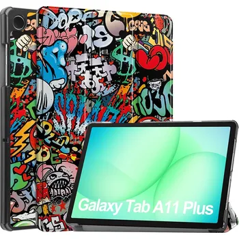 Pouzdro na tablet VSECHNONAMOBIL 127707 ART Zaklápěcí pouzdro pro Samsung Galaxy Tab A11+ GRAFFITI
