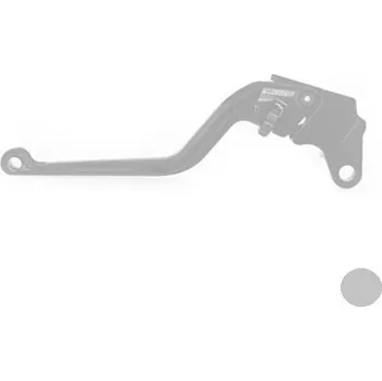 Spojková páčka ACCOSSATO ESR15L CNC machined stříbrná ESR15LS-C