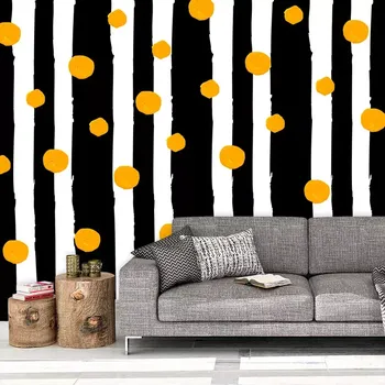 Tapeta Sablio Tapeta Pruhy a puntíky - 125x75 cm