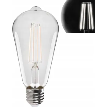 Žárovka LED žárovka Kanlux XLED W ST64 7W-WW teplá barva